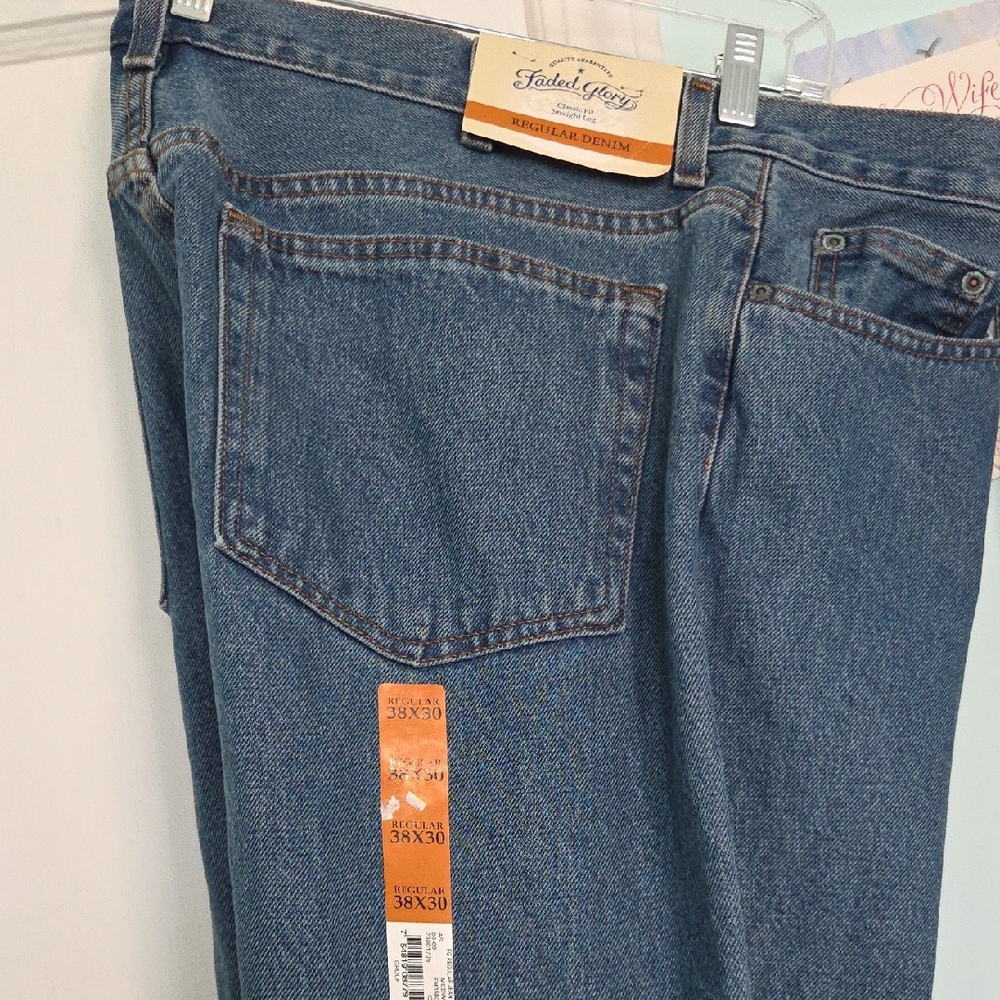 Faded Glory Classic Blue Jeans
